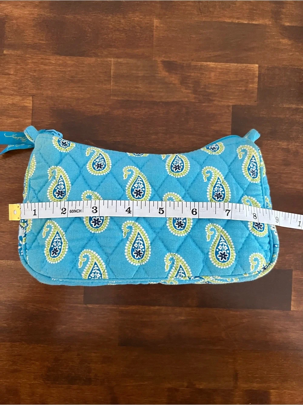 Vera Bradley Bermuda Blue “Spectator” Bag & Pouch